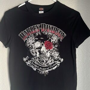 Women’s Harley Davidson Skull t-shirt
